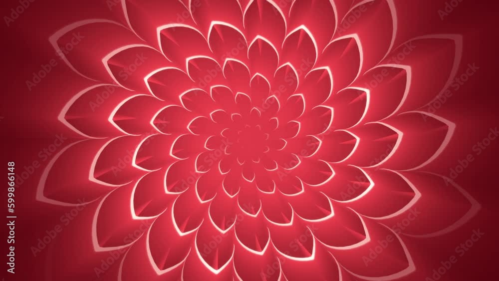 Abstract red floral spinning spiral background Abstract red floral spinning spiral background