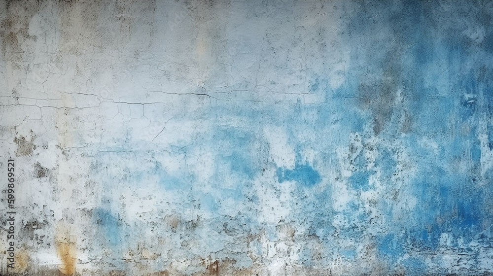 abstract grunge texture blue navy dark stucco wall background. AI generative abstract grunge texture blue navy dark stucco wall background. AI generative