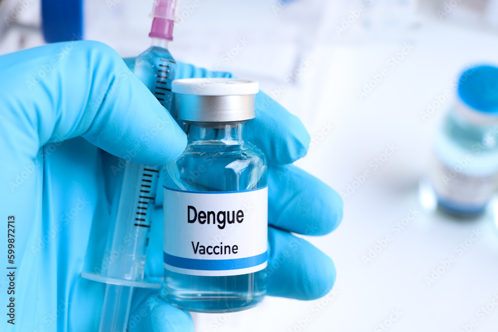 Dengue vaccine in a vial, immunization and treatment of infection Dengue vaccine in a vial, immunization and treatment of infection