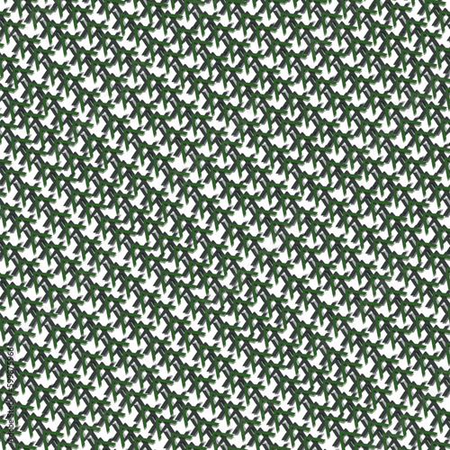 pattern of green in geometric style