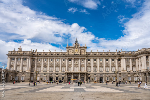 Royal Palace in Madrid, Spain