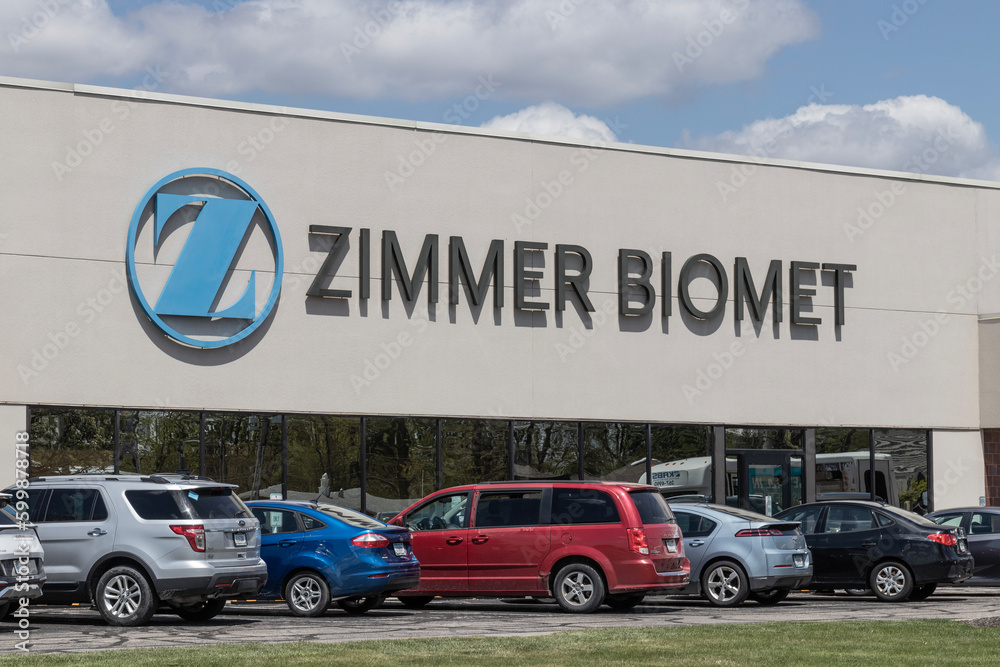 Zimmer Biomet offices. Zimmer Biomet produces artificial bone joints