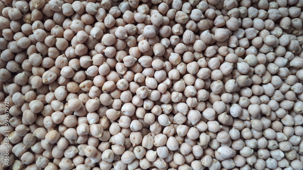 Background. Chickpeas. A scattering of cereals. Background. Chickpeas. A scattering of cereals.