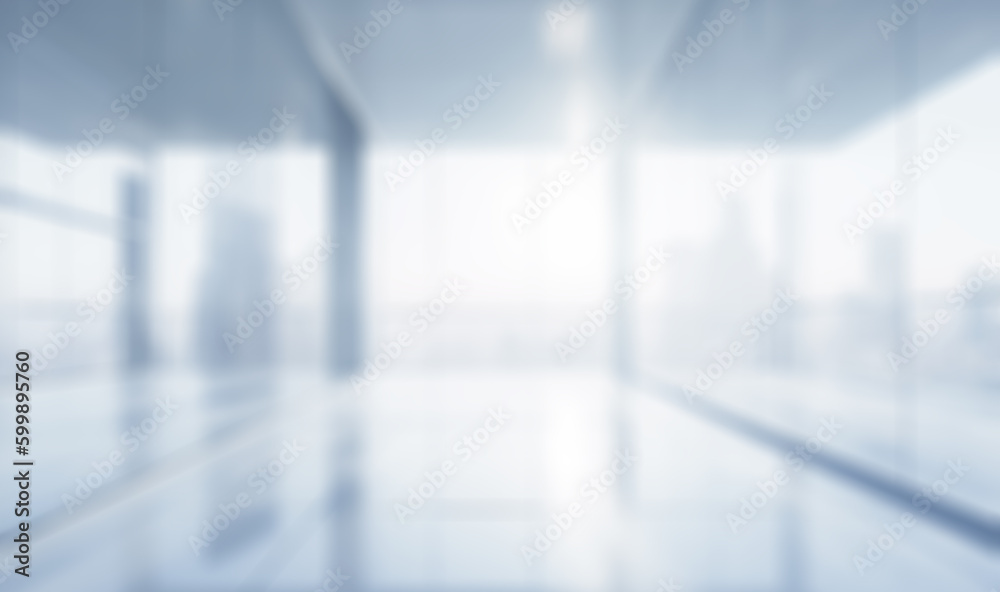 White blur abstract background from building hallway White blur abstract background from building hallway