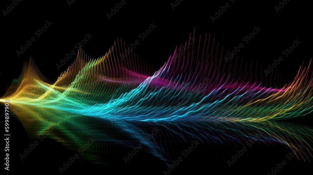 Chromatic Soundwave Digital Graphics
AI-Generated Chromatic Soundwave Digital Graphics
AI-Generated