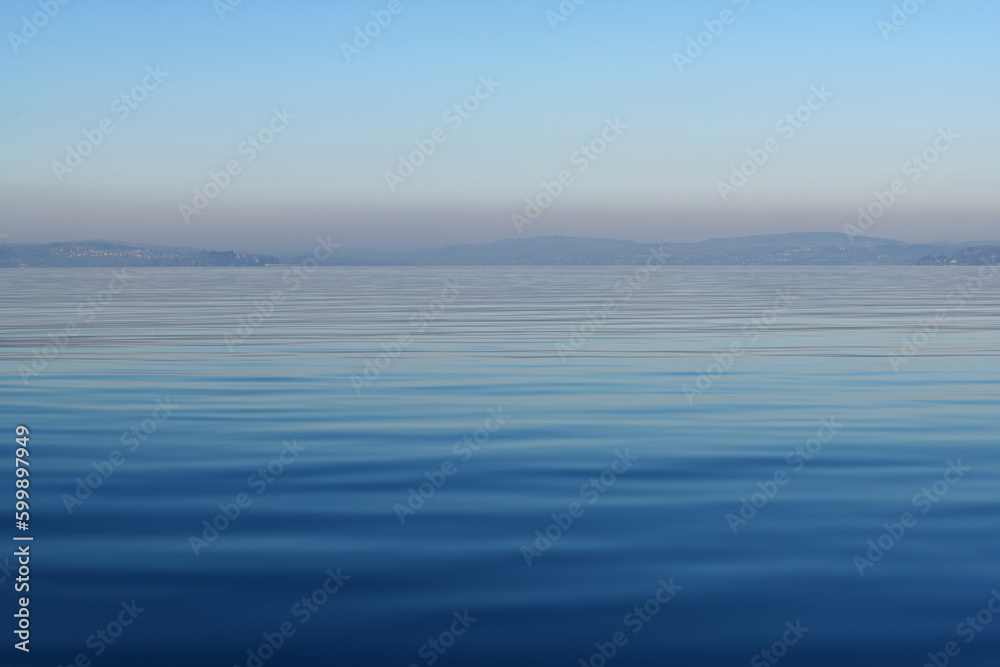 Obraz premium Wellenmuster und Horizont