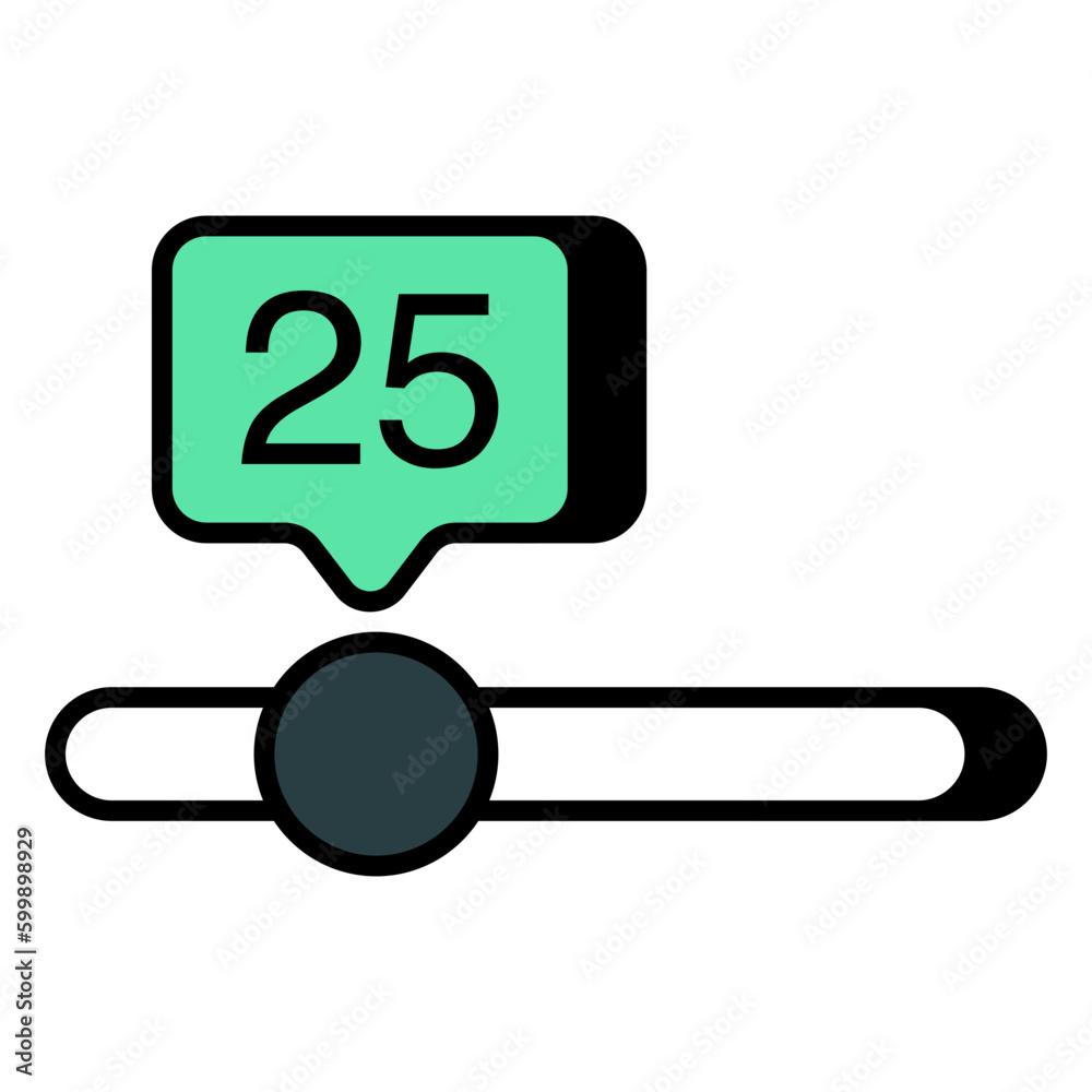 Social feedback icon, editable vector 