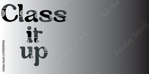 everyday spoken word type logo sticker sign icon