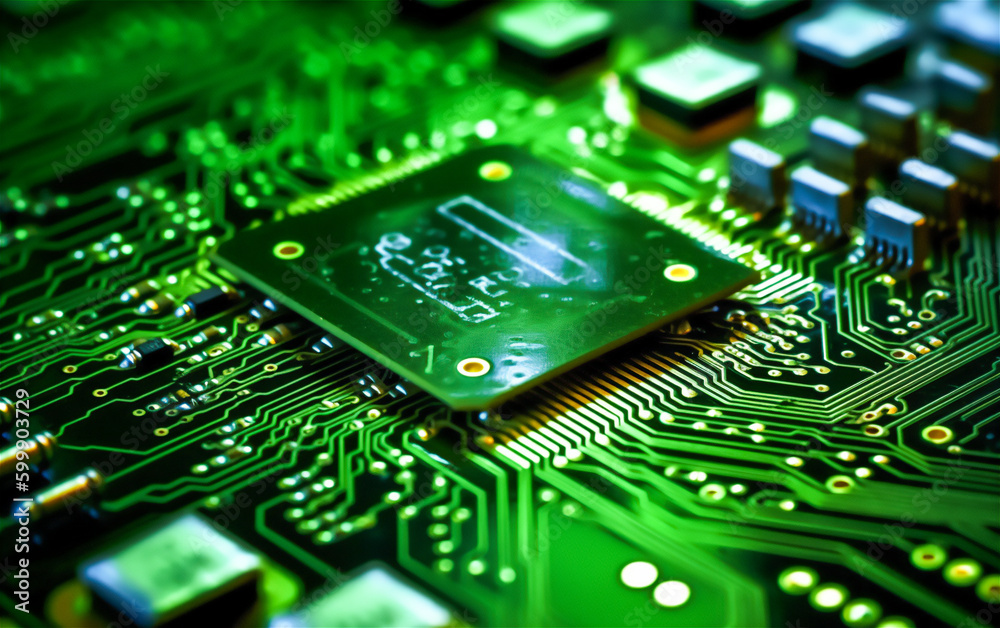 Electronic circuit macro photography Electronic circuit macro photography