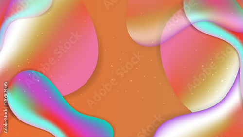 Vector colourful colorful color liquid background