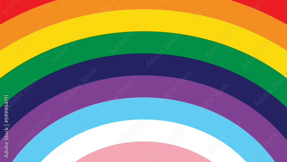 LGBT Pride Flag Rainbow Background. Abstract Rainbow Background with ...