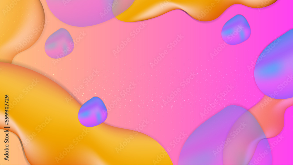 Vector abstract colorful colourful liquid background