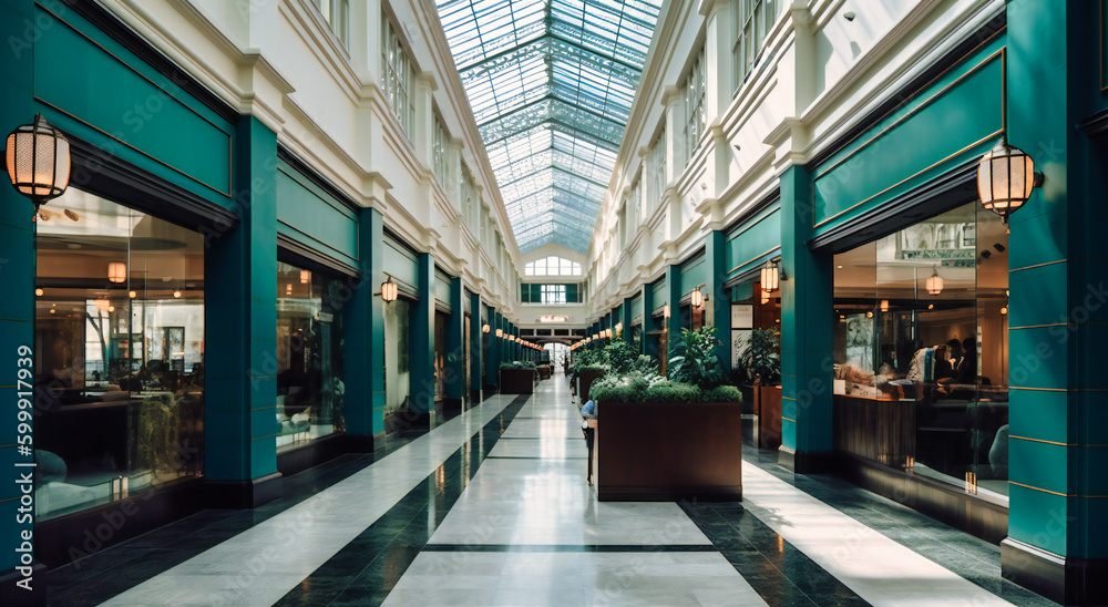 custom made wallpaper toronto digitalhigh street in qatar mall interior and exterior shot