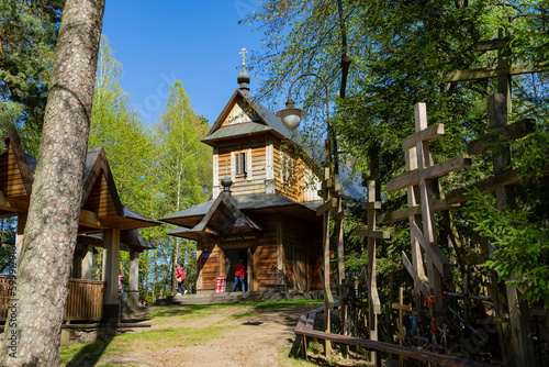 Fototapeta Naklejka Na Ścianę i Meble -  Grabarka , Podlasie , Poland 
