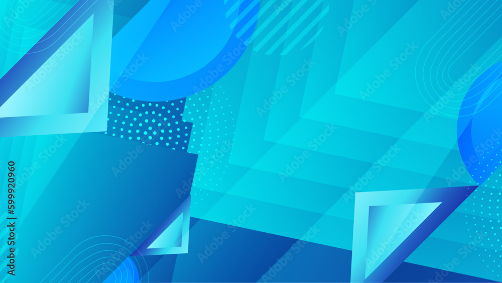 Fototapeta premium Vector abstract colorful colourful shapes background vector design