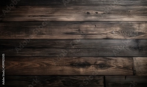  a wooden wall with dark wood grains and a white background.  generative ai