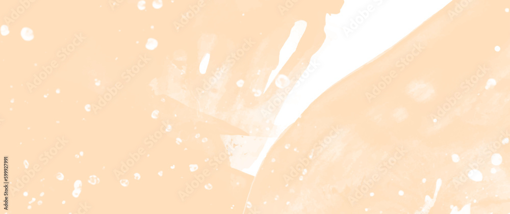 Fototapeta premium Watercolor vector art background for cards, flyer, poster, banner and cover design. Hand drawn pastel color illustration. Watercolour brush strokes.