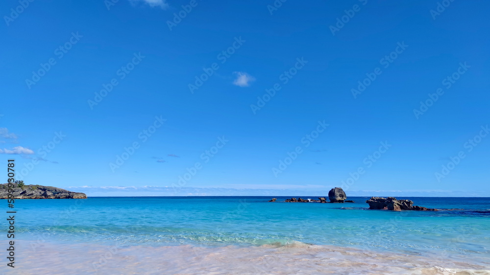 Bermuda Island tropical coastal landscape Bermuda Island tropical coastal landscape