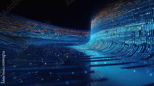 world of data virtualization , artificial data wave,