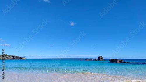 Bermuda Island tropical coastal landscape