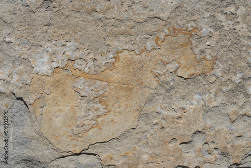 natural rough beige weathered rock texture abstract background