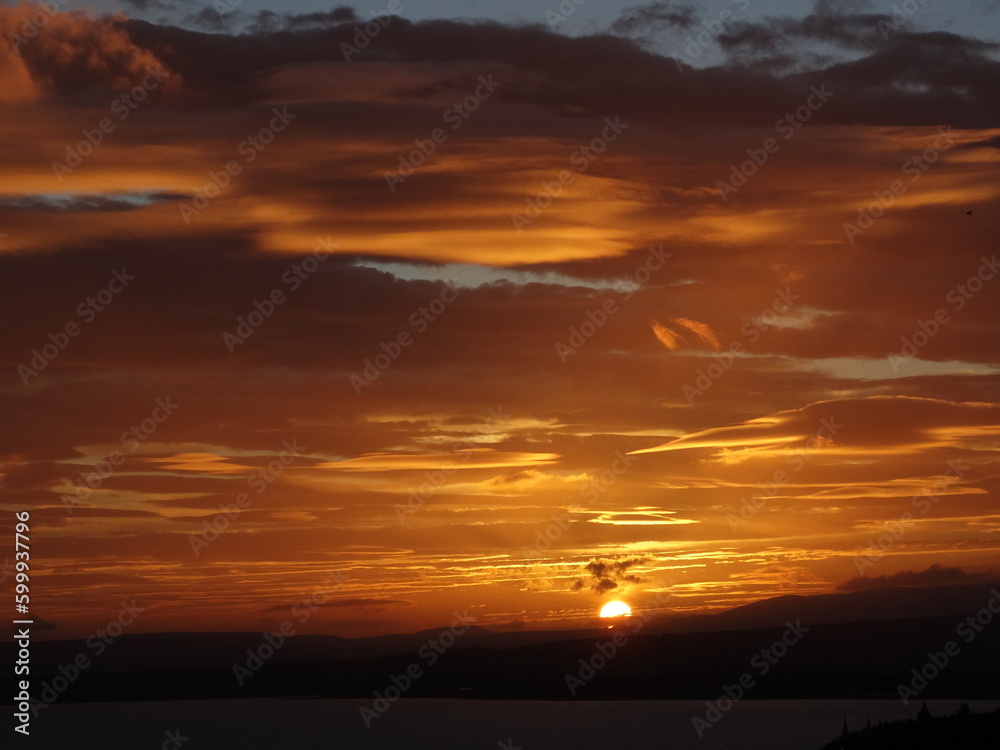 Fototapeta premium Moray Firth Sunset 2