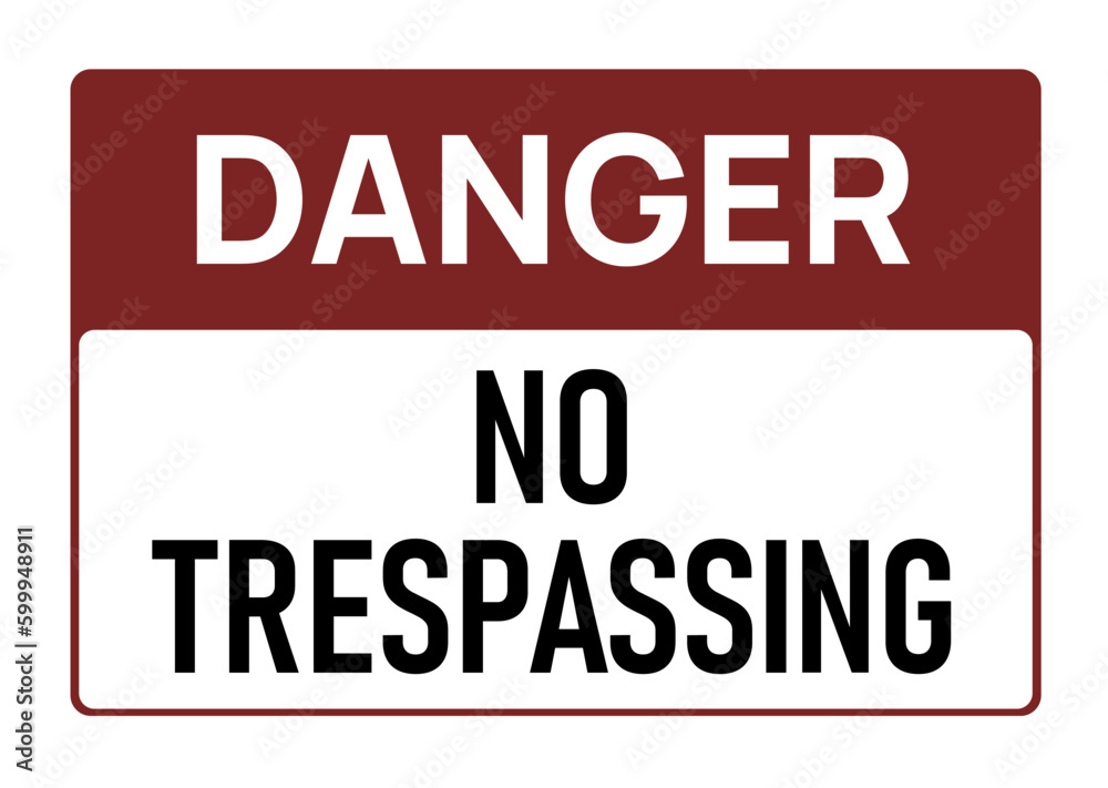 private property sign, restricted area, authorised personnel only. video surveillance area. keep out sign. no trespassing. staff only. do not enter. no access. warning . closed. do not cross. danger