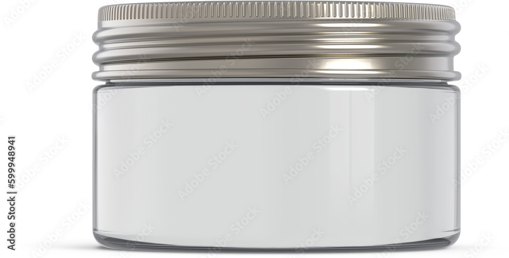 Cosmetic Cream Jar Isolated 3D Rendering Cosmetic Cream Jar Isolated 3D Rendering