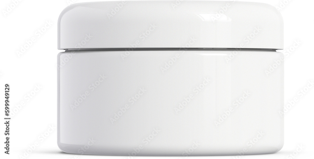 Cosmetic Cream Jar Isolated 3D Rendering Cosmetic Cream Jar Isolated 3D Rendering