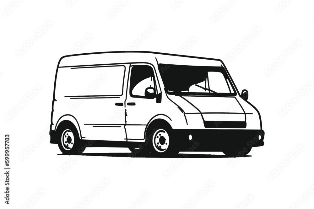 illustration of a deliverycar Minimal Vector Logo Design Tshirt Sublimation Illustration tattoo design illustration of a deliverycar Minimal Vector Logo Design Tshirt Sublimation Illustration tattoo design