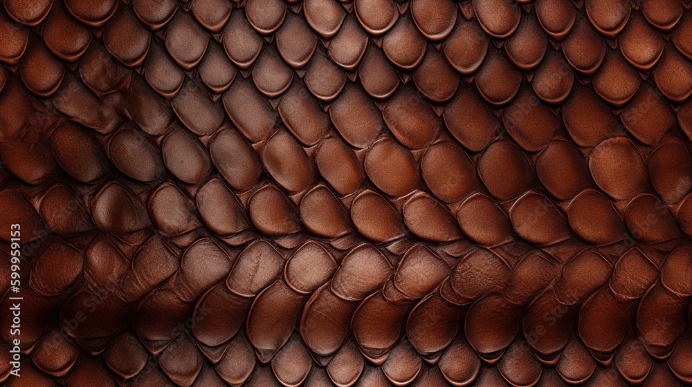 close up of brown scaled leather texture close up of brown scaled leather texture