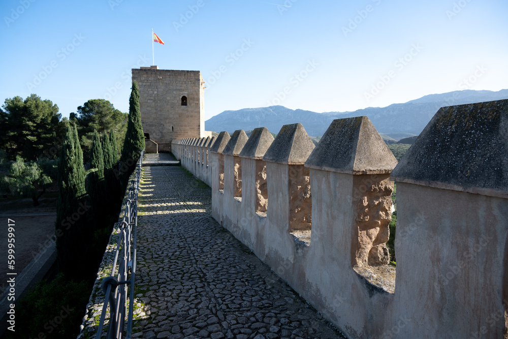 Φωτογραφία The Alcazaba of Antequera a Moorish fortress in southern Spain