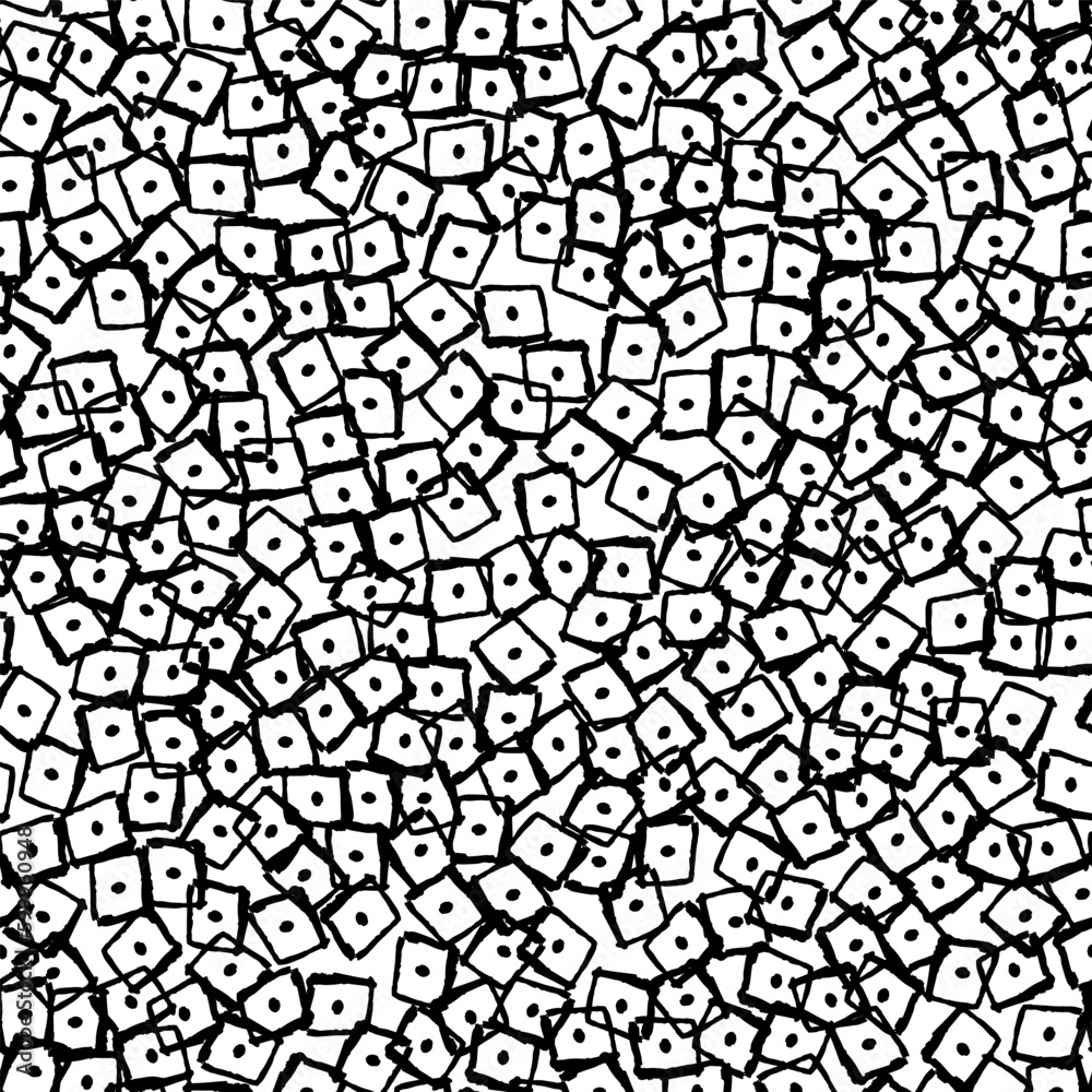 Seamless vector abstract black and white pattern