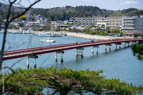 View of Bridge at Matsushima Park