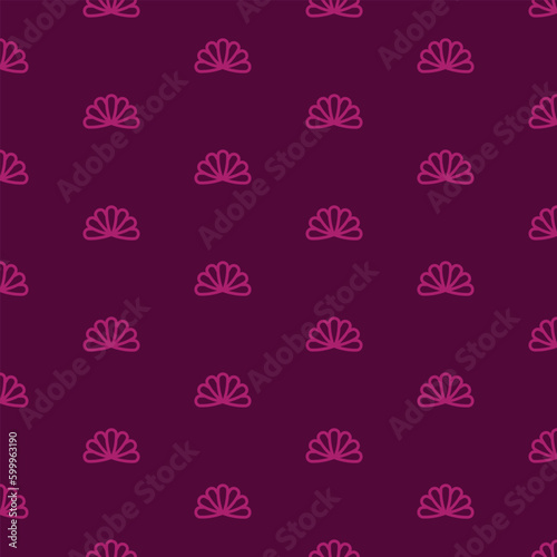 Indian traditional floral pattern. Seamless mandala pattern background. Vector artistic colorful style saree pattern background.