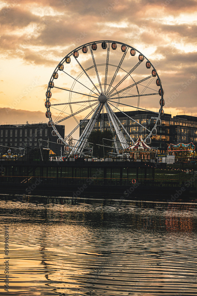 Ferris wheel in Cracow