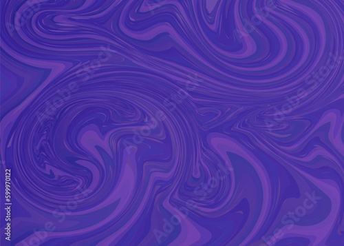 Colorful vector violet marbling texture, watercolor abstract background. Ebru.