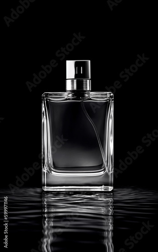 A Scent Designed for Men: Capturing Masculinity in Both Fragrance and the Bottle's Elegant Design.
