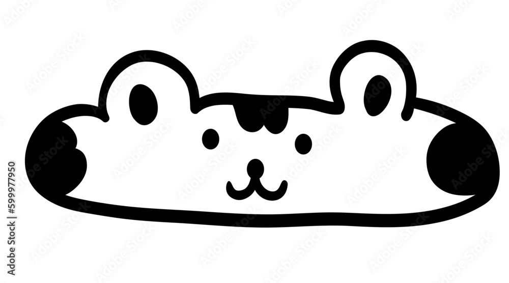 linear black and white cat portrait in vector.doodle style object for design. avatar for social networks.isolated stylized cat.Collection of portraits of cats linear black and white cat portrait in vector.doodle style object for design. avatar for social networks.isolated stylized cat.Collection of portraits of cats