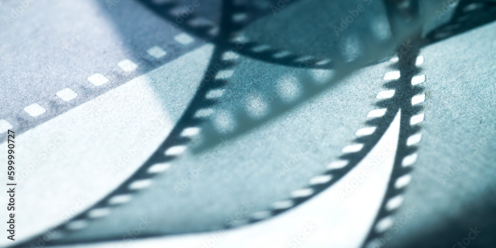 abstract cinematic background.beautiful film shadows for banner background