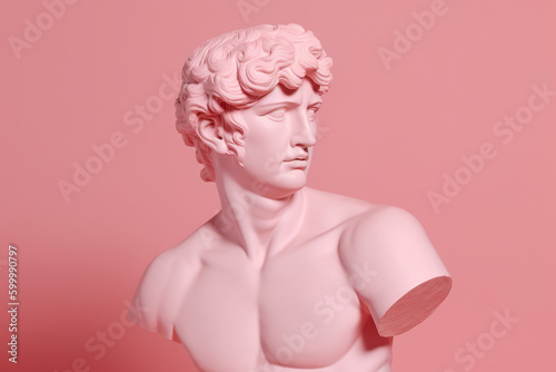 Ancient Greek God sculpture. AI generated image.  © Boadicea