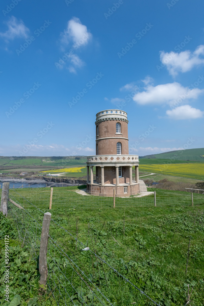 Clavell Tower at Kimmeridge Bay in Dorset