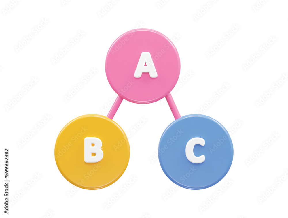 Infographics element transparent 3d rendering illustration Infographics element transparent 3d rendering illustration