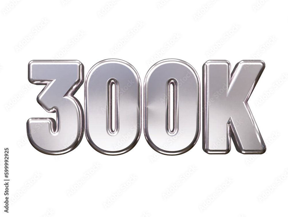 Follower text effect vector rendering illustration Follower text effect vector rendering illustration