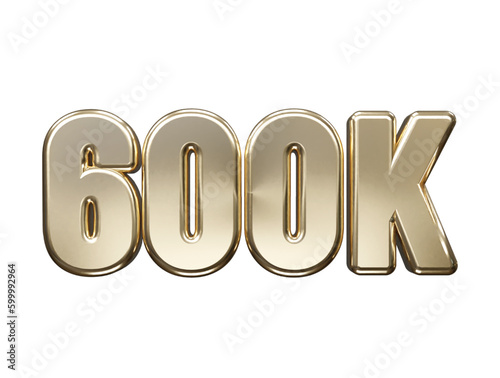 Follower text effect vector rendering illustration