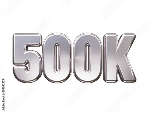 Follower text effect vector rendering illustration