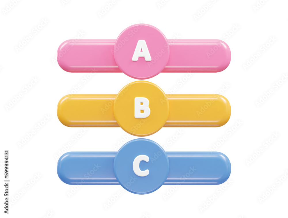 Infographics element transparent 3d rendering illustration Infographics element transparent 3d rendering illustration