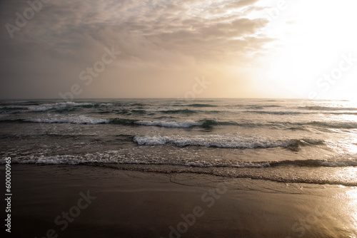 Amanecer en la playa de Tecolutla Veracruz photo