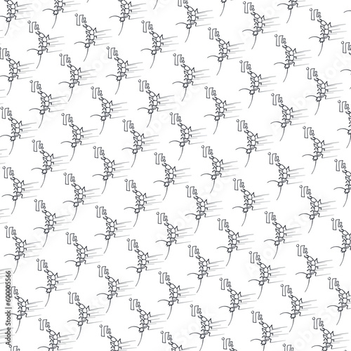 The accumulation of small centipedes forms a common entomological background