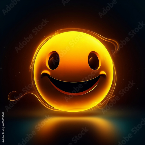 Spreading Joy with Smiley Faces: Vector Illustrations and Cartoon Emoticons for Happy and Cheerful Expressions